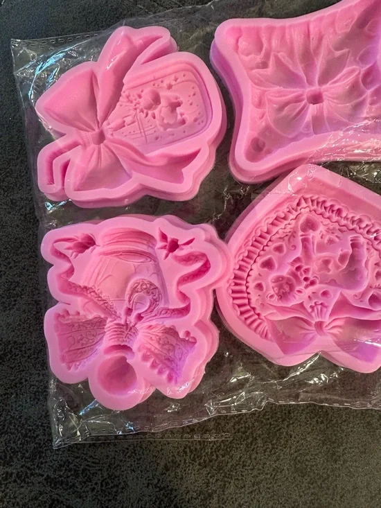 4 Pcs Western Cowboy Chocolate Silicone Mold Set - Picture 4 of 6